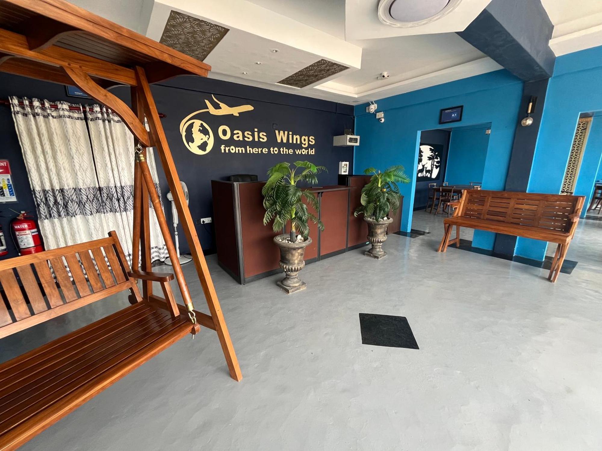 Oasis Wings Hotel マンナール エクステリア 写真